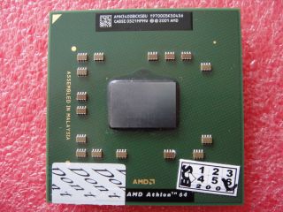 AMD Mobile Athlon 64 3400+ 2.2 GHz (AMN3400BKX5BU)Socket 754 Processor 
