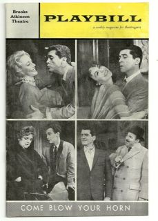 1961 Playbill Come Blow Your Horn Hal March Brooks Atkinson Theatre 