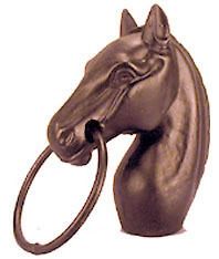 brand new cast iron horse head hitching post hitching ring