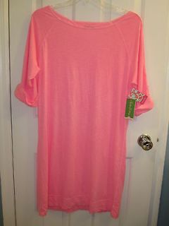 lilly pulitzer neon pink dress size xl nwt