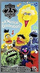 Sesame Streets 25th Birthday A Musical Celebration (VHS, 1993)