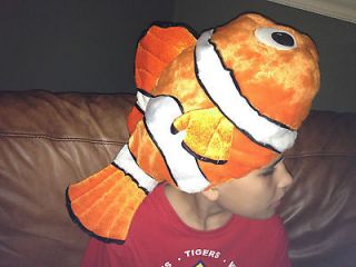 Walt Disney World Finding Nemo NEMO Plush Clown Fish Costume Hat Child 