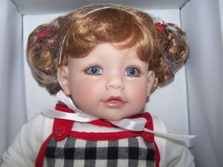 Adora Doll Checker Check Mate 20 Baby Girl Redhead Blue Eye Vinyl 