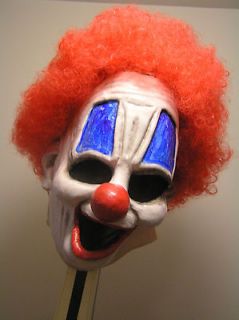 Barney the Clown Mask Jason Freddy Krueger Kirk Halloween Pennywise 