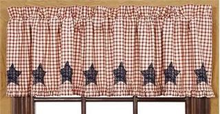   Valance Ruffled Country Curtain 16x72 Lined from Victorian Heart