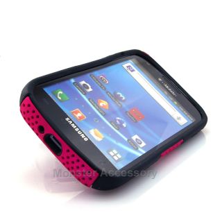 Pink Black Apex Dual Layer Hard Case Samsung Galaxy S2 Hercules T989 T 