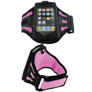 Pink Sports Armband Case for Apple iPod Touch 8Gb 16Gb 32Gb iphone 4 