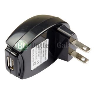 USB Home Wall Charger for Apple iPod Touch 5th Nano 7th iPhone 4 4G 4S 