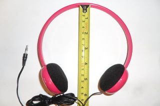 Small Girls Pink Childs/Kids/To​ddler Headphones for Nintendo DS XL 