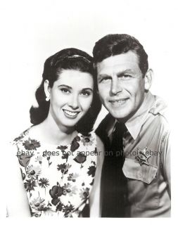 ANDY GRIFFITH TV SHOW SHERIFF TAYLOR ELLIE WALKER ELINOR DONAHUE 8 X 