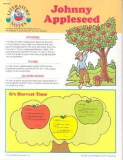 Johnny Appleseed Literature Notes Ideas Activities