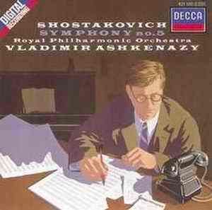 Shostakovich Symphony No 5 Ashkenazy DECCA SEALED