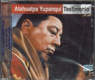 ATAHUALPA YUPANQUI Testimonio Best 2 CD Greatest Hits