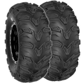 New Sedona Mud Rebel Rear ATV Tires Pair 25 x 11 10