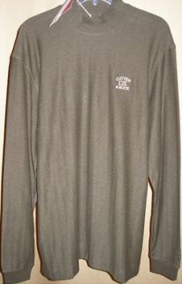 Cutter and Buck Tour Long Sleeve Atwell Mock Neck LG Forest Heather 