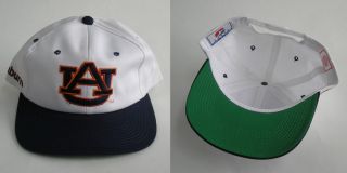 New College RARE Vintage The Green Under Brim Snapback Hat Cap 1990s 
