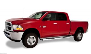 RAM 2500 3500 HD Crew Cab 6 Oval Stainless Nerf Bars SIX83DG Steps 