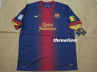 BNWT Nike 2012 13 Barcelona Barca Home Soccer Jersey Football Shirt 