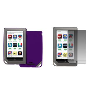 For Barnes and Noble Nook Color Purple Hard Stealth Case Cover Screen 