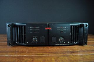 ramsa wp 9440 stereo 2 ch 350w audio power amplifier