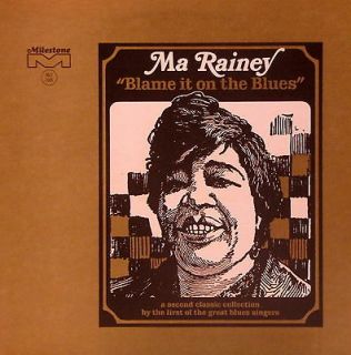milestone ma rainey blame it on the blues nm from