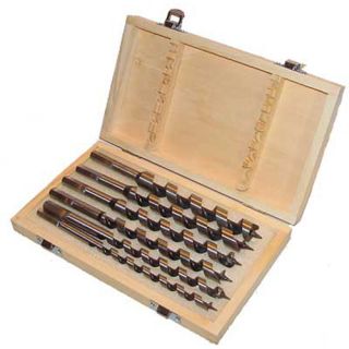 New 6 PC 9 inch Augers Woodworking Drill Bit Set Wood