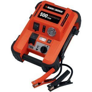 500 Amp Car Battery Jump Starter With Built In Tire Inflator Auto 