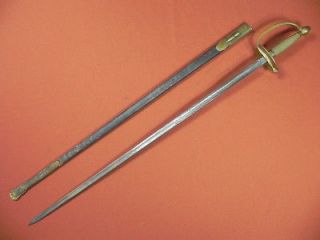 us usa 1864 civil war ames nco sword w scabbard  405 00 buy 