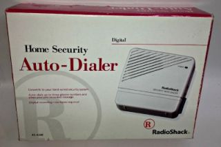 new radio shack security auto dialer model 49 434b