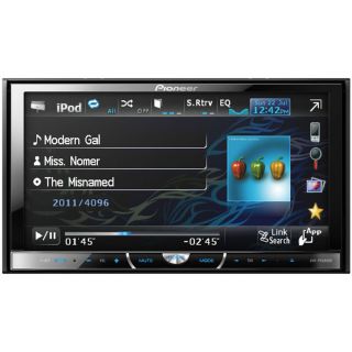 Pioneer AVH P4400BH Car DVD Player 7 Touchscreen LCD Display 16 9 480 