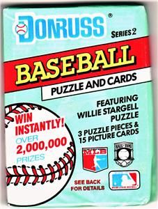 1991 Donruss Series 2 Baseball 15 Player Cards and 3 Puzzle Pieces Fr 