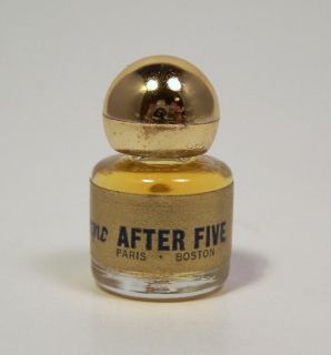 Vintage After Five Perfume by Auvergne Micro mini sample 1 2 ml