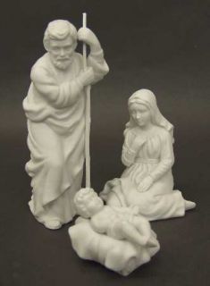manufacturer avon pattern nativity figurines piece 1981 holy family 