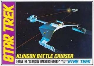 AMT 1/650 Star Trek Klingon Battle Cruiser Std Ed Plastic Model Kit 