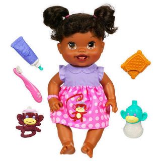 Baby Alive Babys New Teeth Doll African American