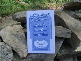 The New England Cupboard Bakewell Cream Recipe Book