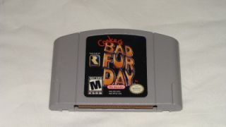 Conkers Bad Fur Day (Nintendo 64, 2001) **Great Condition** TESTED**