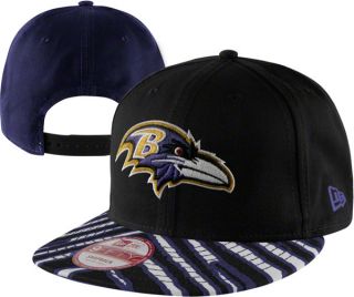 Baltimore Ravens New Era 9FIFTY Zubaz Snap Visor Snapback Hat