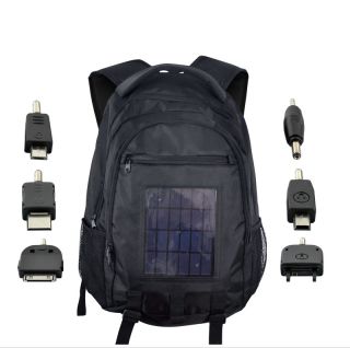 Solar Battery Charger Backpack 2200mAh 2 4W Solar Panel