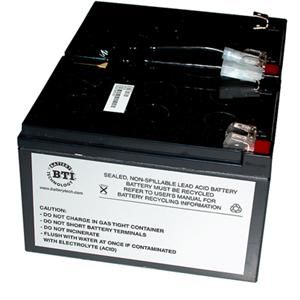 BTI UPS Replacement Battery Cartridge SLA6 BTI Lead Acid Plug in 