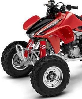 Red Shock Covers Honda ATV TRX 700 TRX700 XX Set 4