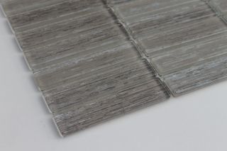 Light Gray Brown Glass Tile for Kitchen Backsplash