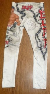 Buff Bagwell Signed Ring Worn Trunks Pants PSA DNA LOA AutoD NWO WCW 