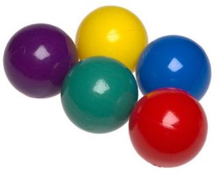 100 Ball Pit Balls for Inflatable Bouncers Toys for Toddlers and 