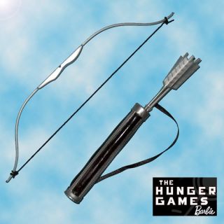 Hunger Games Barbie Bow Arrow Quiver Set from Katniss Collector Doll 