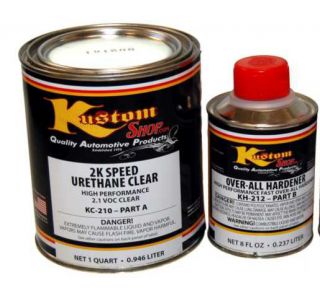 Qt Kit 2K Urethane Overall Clear Clearcoat Auto Paint