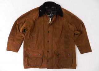 Mens Barbour Classic Moorland Jacket in Sandstone Size C44 112cm