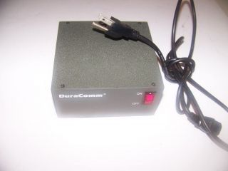 Duracomm 12 Volt Radio Power Supply with Power Cord