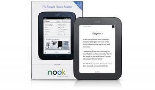 BARNES NOBLE NOOK SIMPLE TOUCH 6 WIFI BOOK E READER FACTORY SEALED