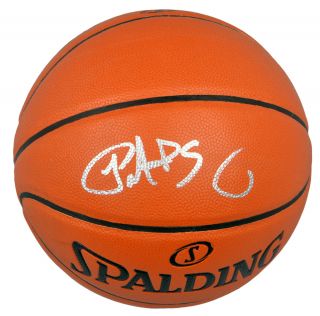 Autographed Patrick Ewing Basketball I O ITP PSA DNA Certified